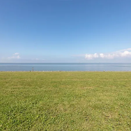 N14 Direkt Am Nordseedeich Mit Blick Auf Den * נורדסטרנד
